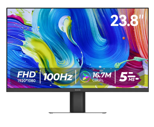 Aiwa MF2405-B 23.8" Full HD 100Hz IPS Monitor | 5ms | 97% sRGB | FreeSync