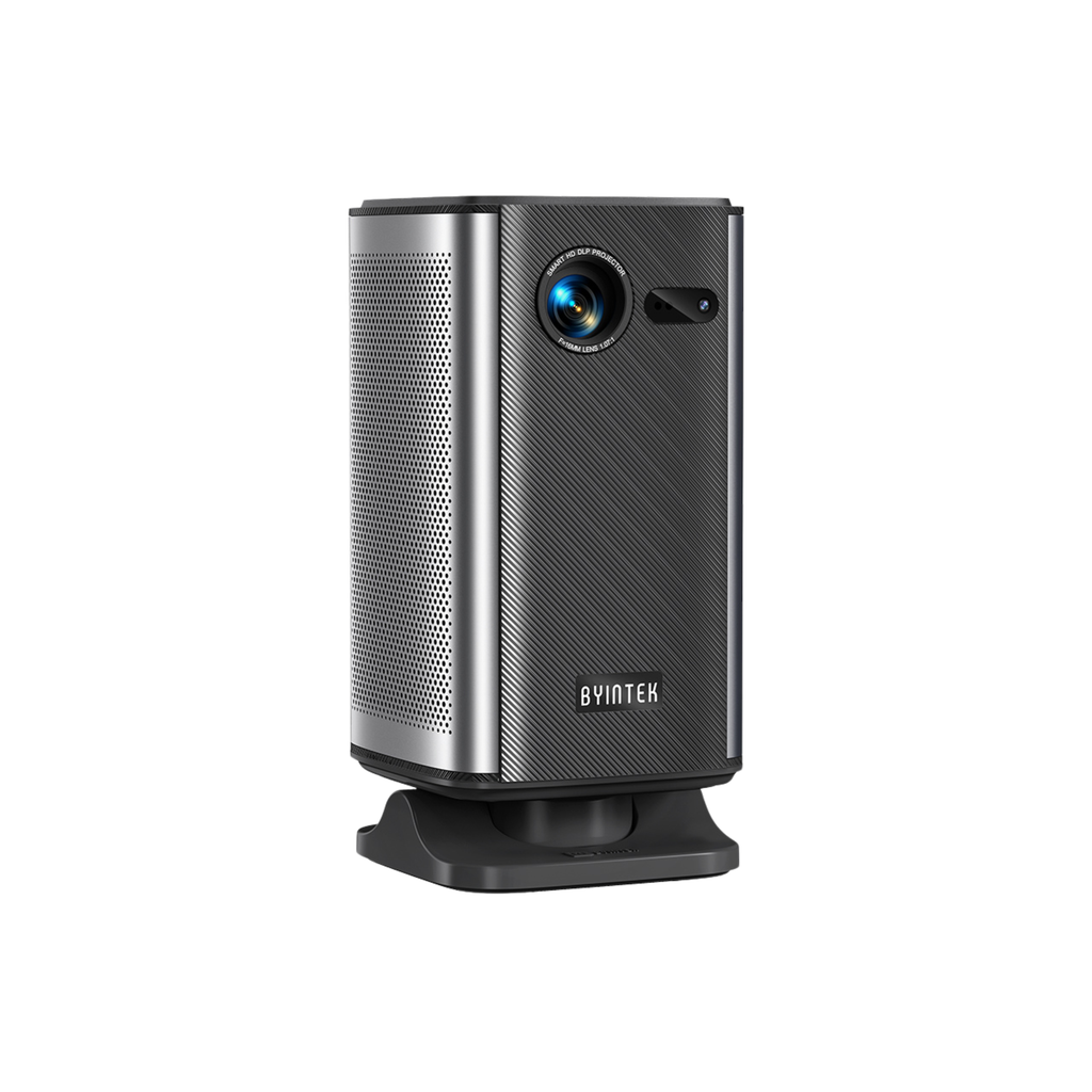 BYINTEK UFO P70X Smart Projector | Native Full HD DLP | 300 ANSI Lumens | Android 9 | 10,000mAh Battery